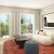 Living room and spacious windows